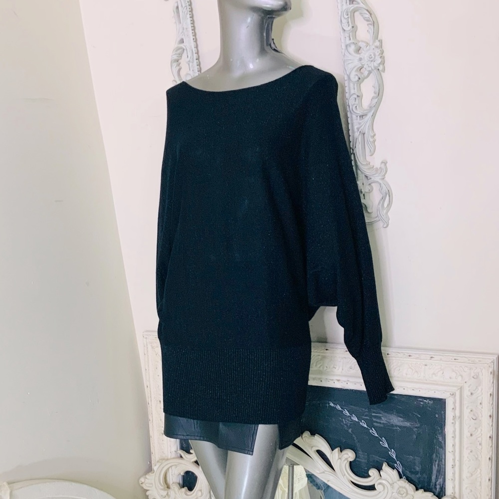 Dolman Sleeve Oversized Sweater